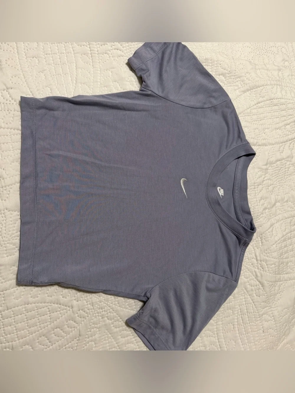 Nike Short Sleeve Tee in Dusty Lavender